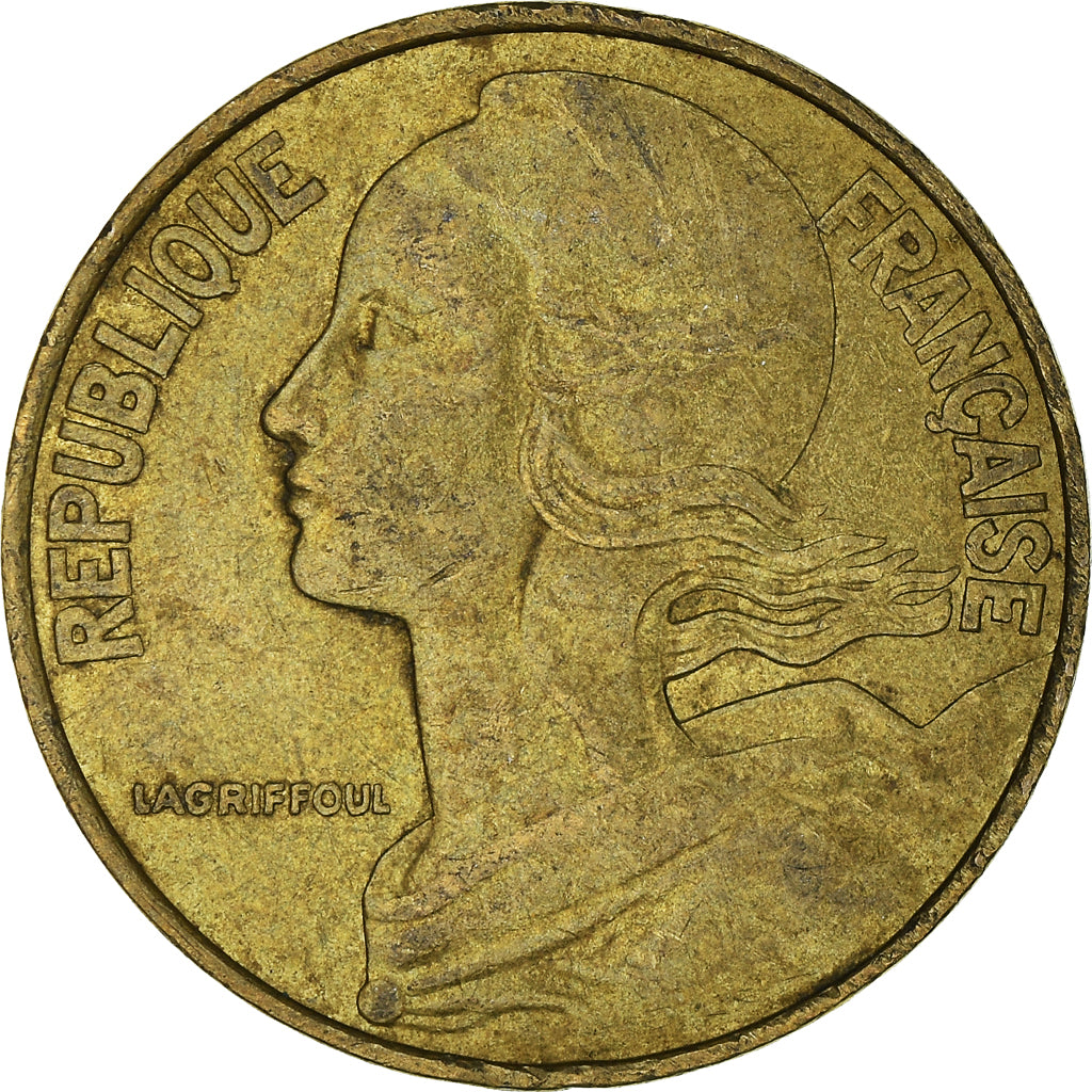 Münze, Frankreich, 20 Centimes, 1977