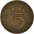 Münze, Niederlande, 5 Cents, 1960