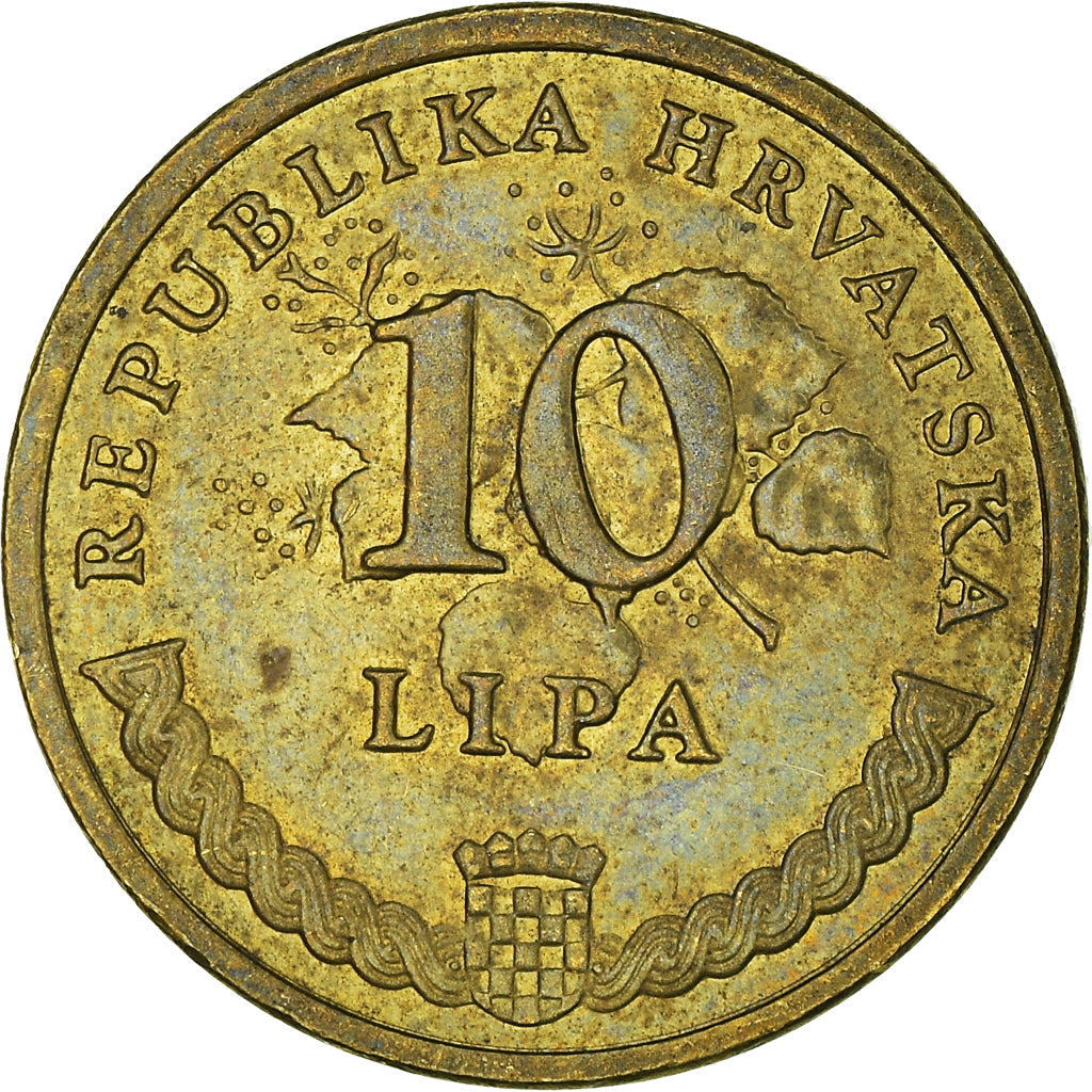 Moneta, Croazia, 10 Lipa, 2013