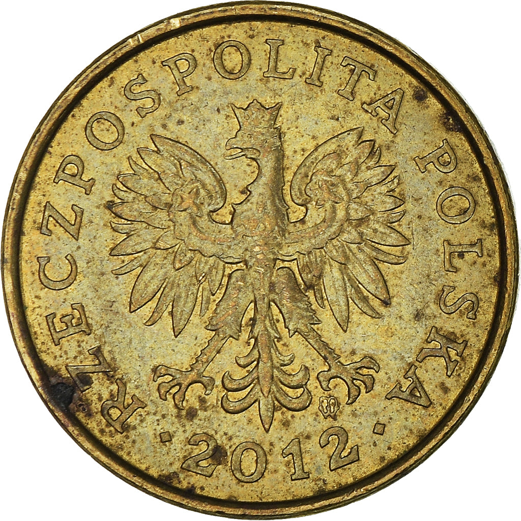 Moneta, Polonia, 2 Grosze, 2012
