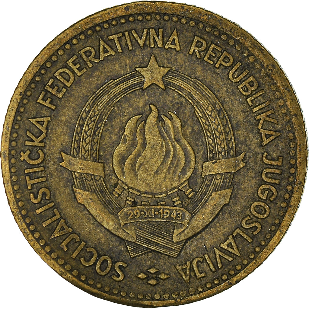 Münze, Jugoslawien, 10 Dinara, 1963