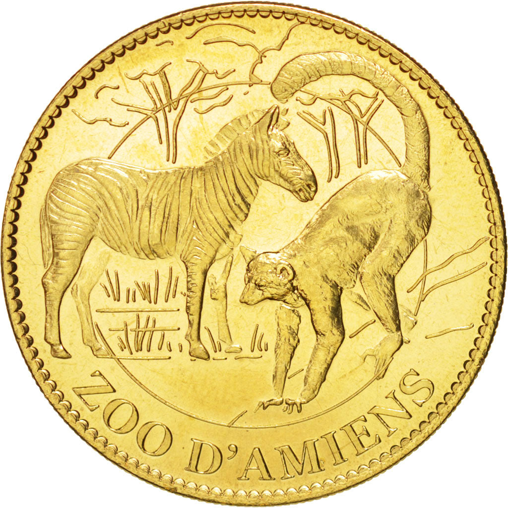 Tourist Token, Zoo d'Amiens, 2008, MS(63), Arthus Bertrand