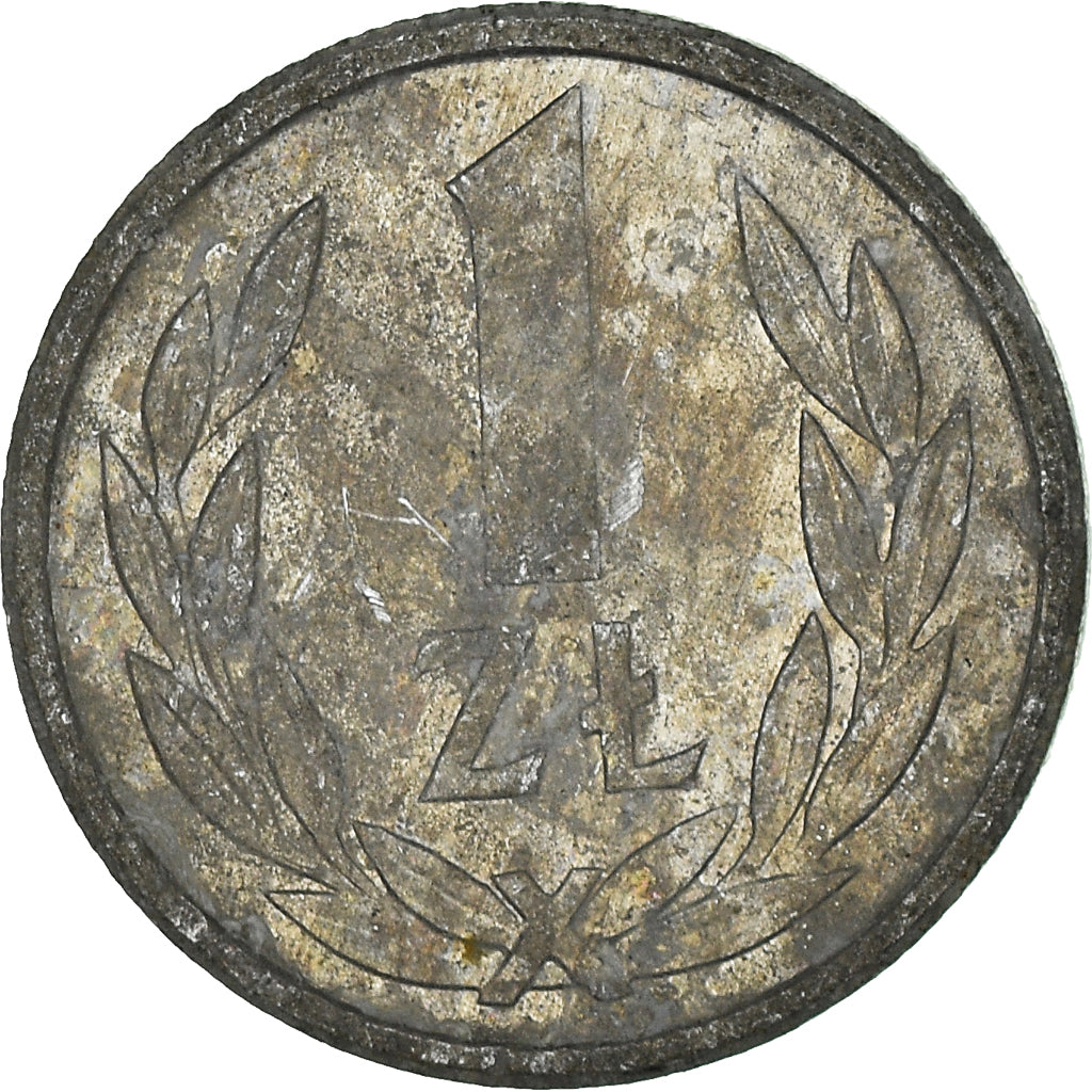 Coin, Poland, Zloty, 1990