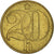 Moneda, Checoslovaquia, 20 Haleru, 1987