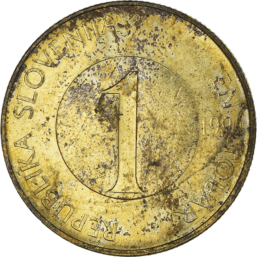 Munten, Slovenië, Tolar, 1994