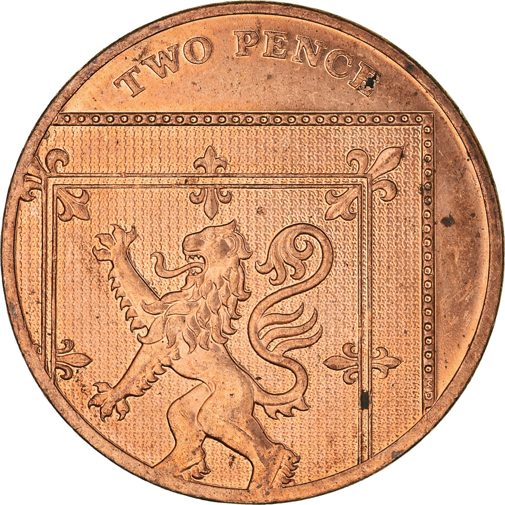 Moeda, Grã-Bretanha, 2 Pence