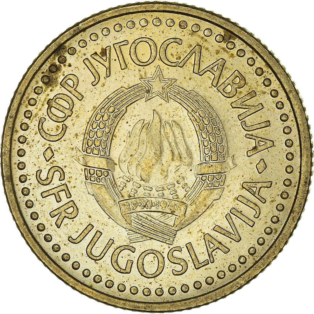 Moneta, Iugoslavia, 2 Dinara, 1985