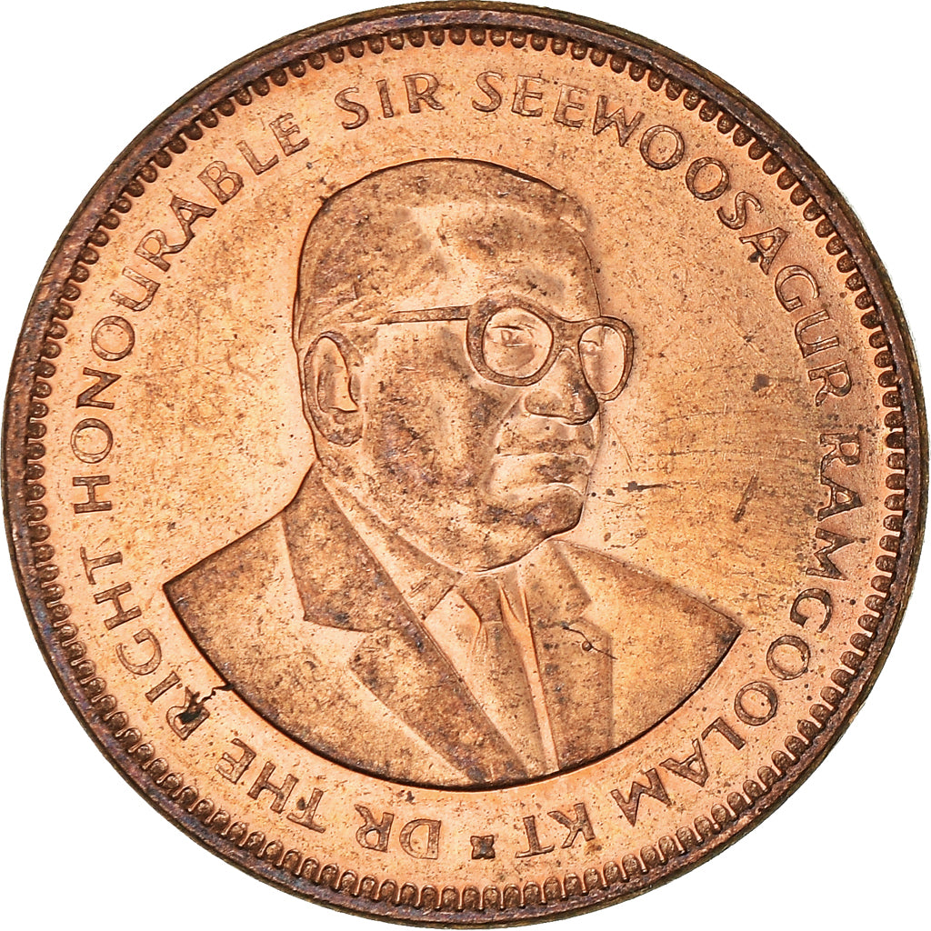 Monnaie, Maurice, 5 Cents, 2003