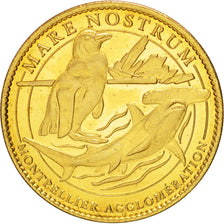 France, Token, Tourist Token, Mare Nostrum, Montpellier, 2008, Arthus Bertrand