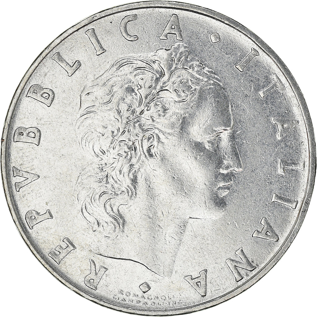 Coin, Italy, 50 Lire, 1974