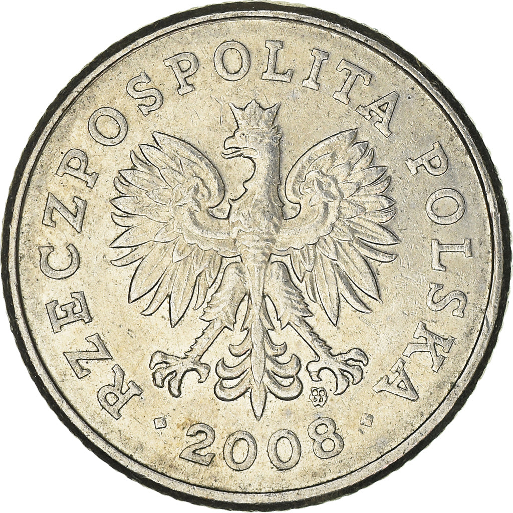 Coin, Poland, 50 Groszy, 2008