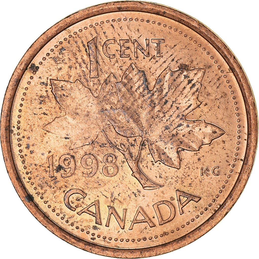 Moneta, Canada, Cent, 1998