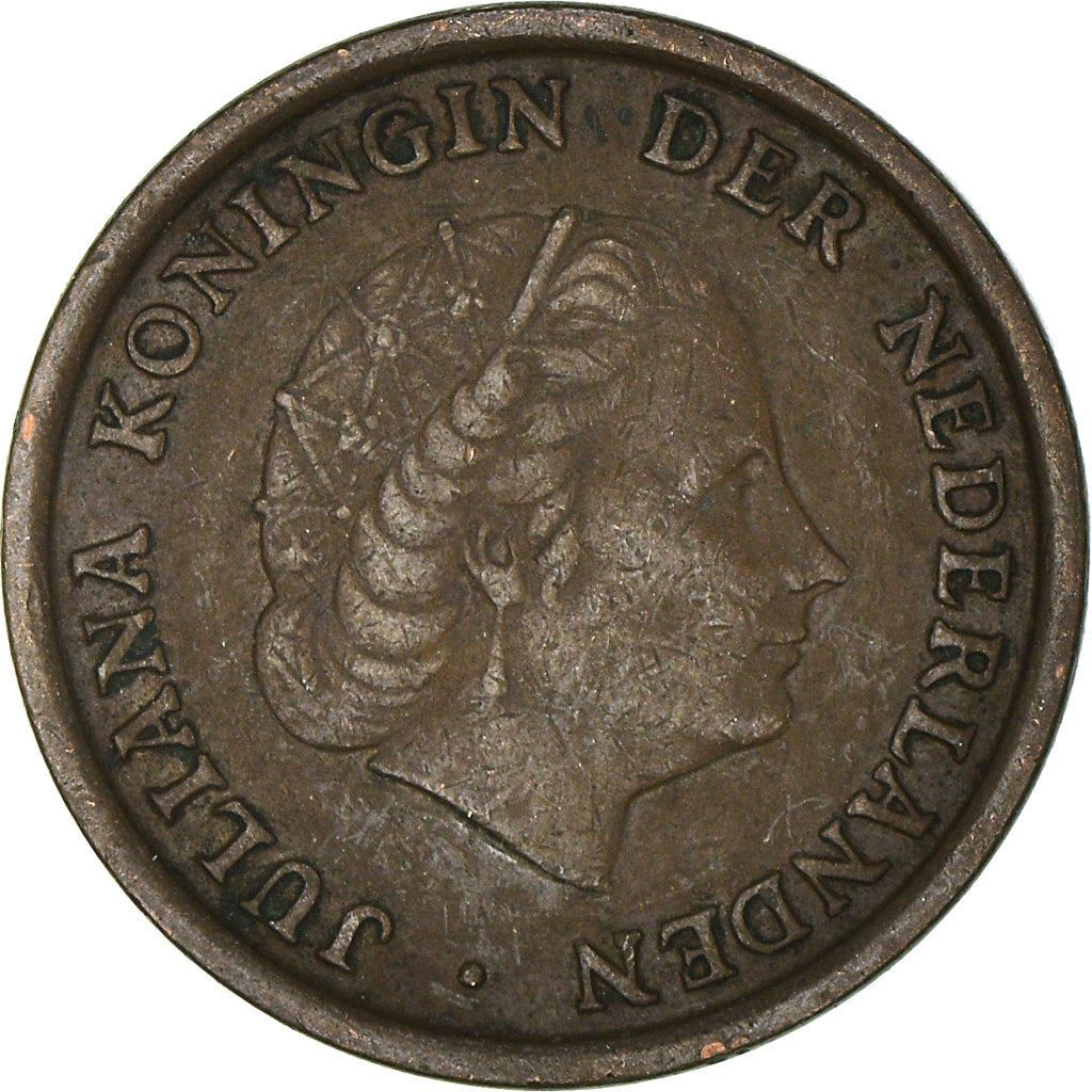Coin, Netherlands, Cent, 1953