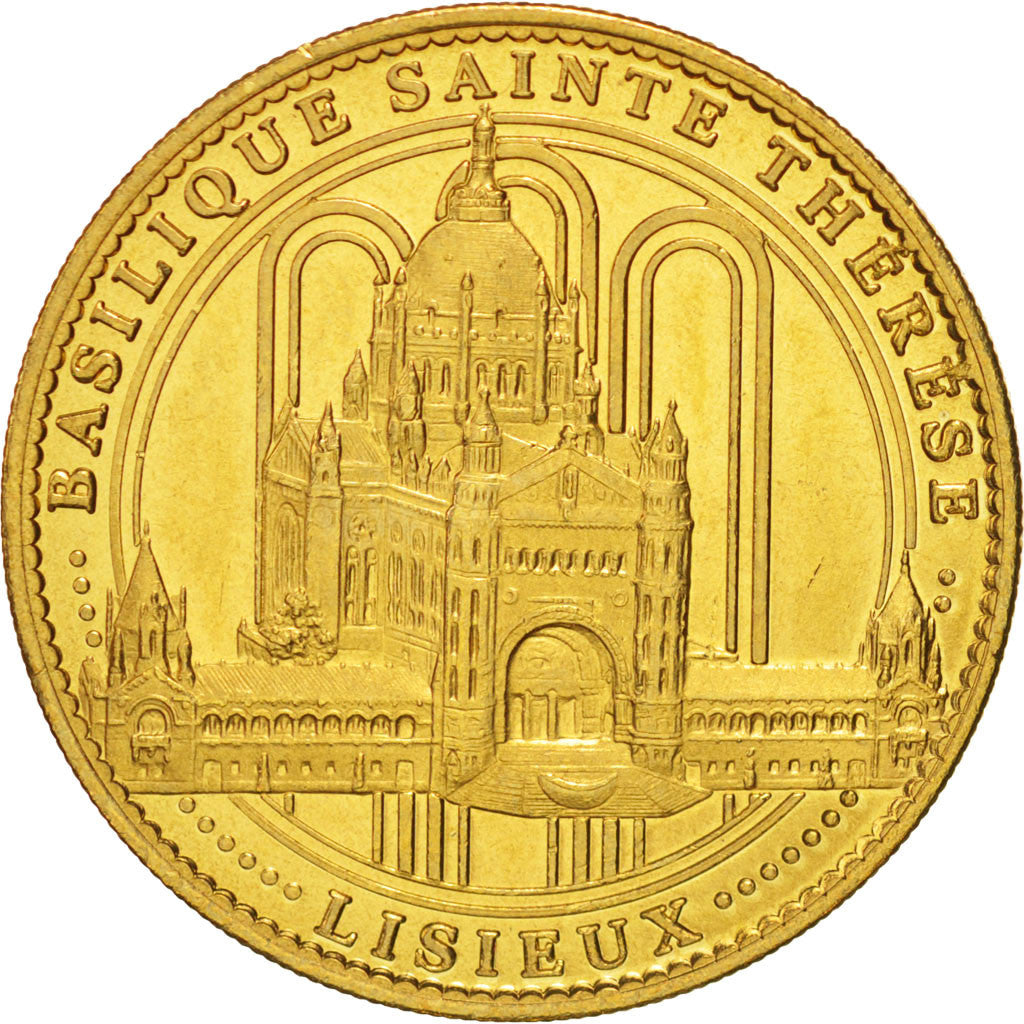 France, Token, Tourist Token, Basilique Sainte-Thérèse, Lisieux, 2007, Arthus