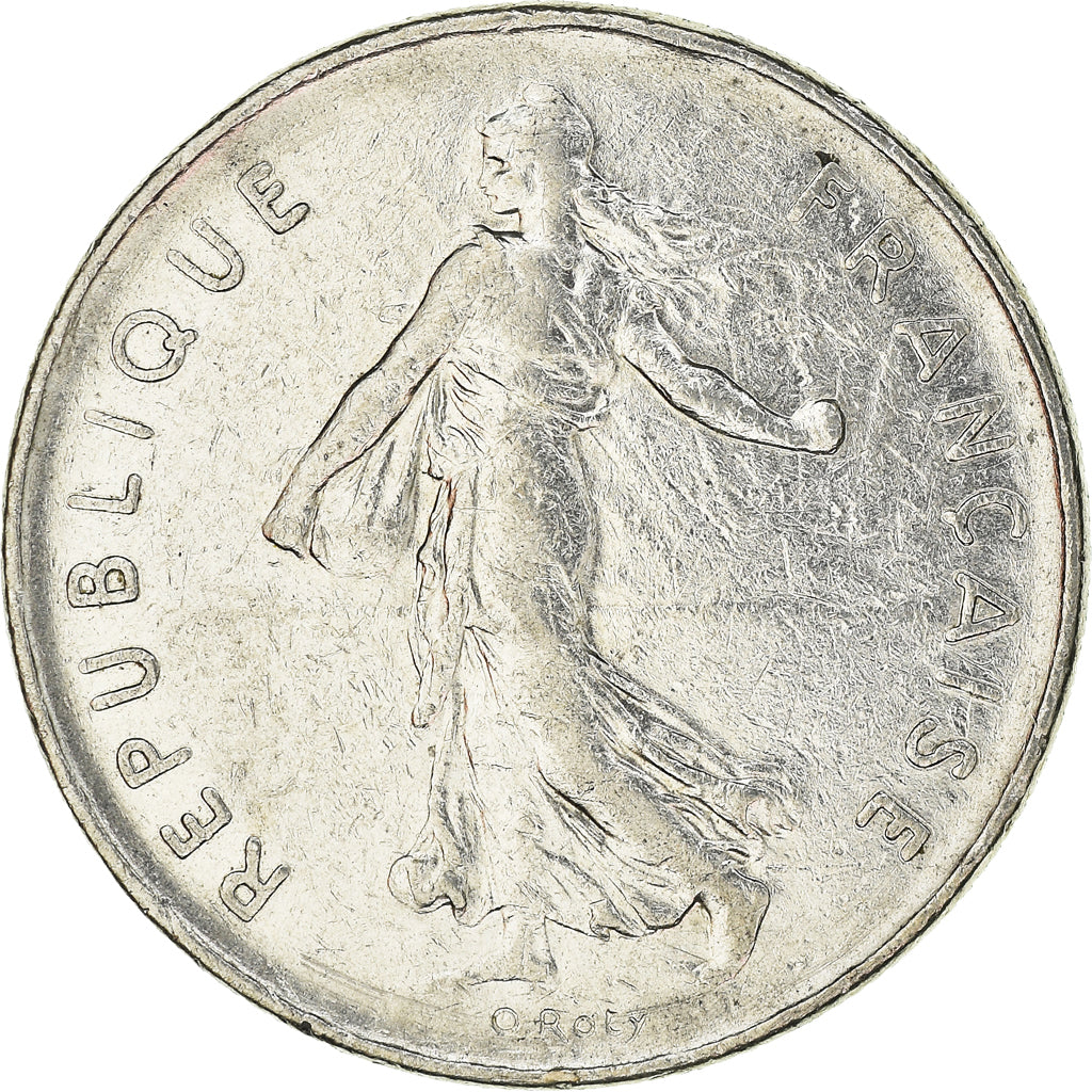 Monnaie, France, 5 Francs, 1973