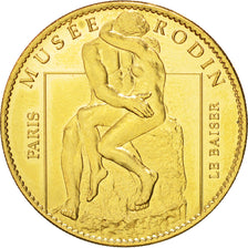 Tourist Token, Musée Rodin, Le Baiser, 2008, MS(63), Arthus Bertrand