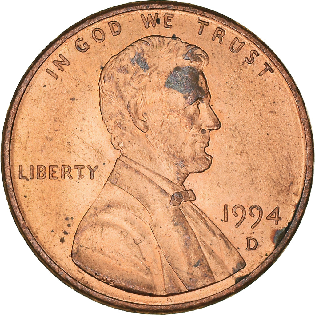 Moneda, Estados Unidos, Cent, 1994