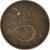 Monnaie, Pays-Bas, 5 Cents, 1952