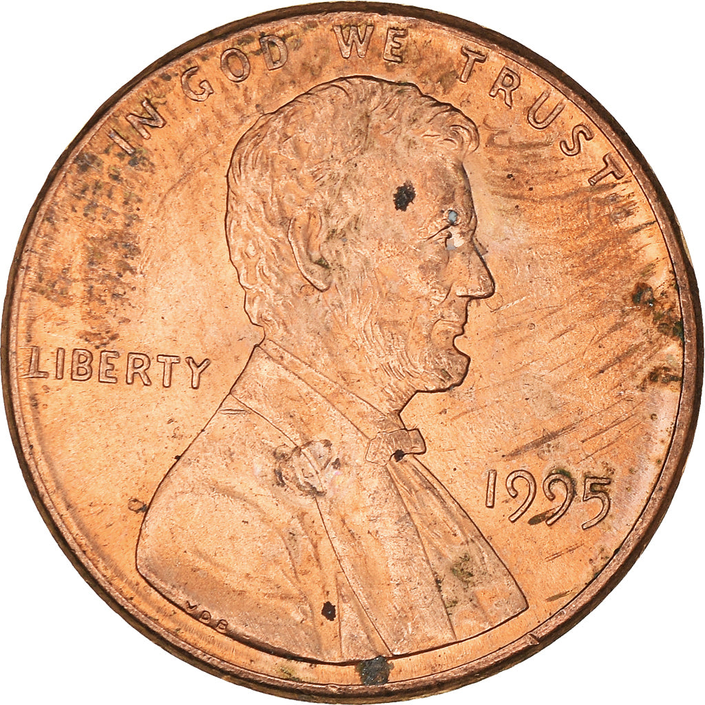 Münze, Vereinigte Staaten, Cent, 1995
