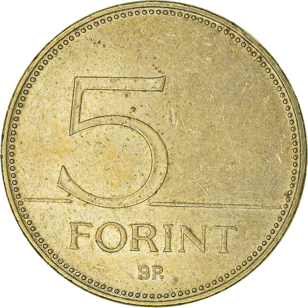 Moeda, Hungria, 5 Forint, 2007
