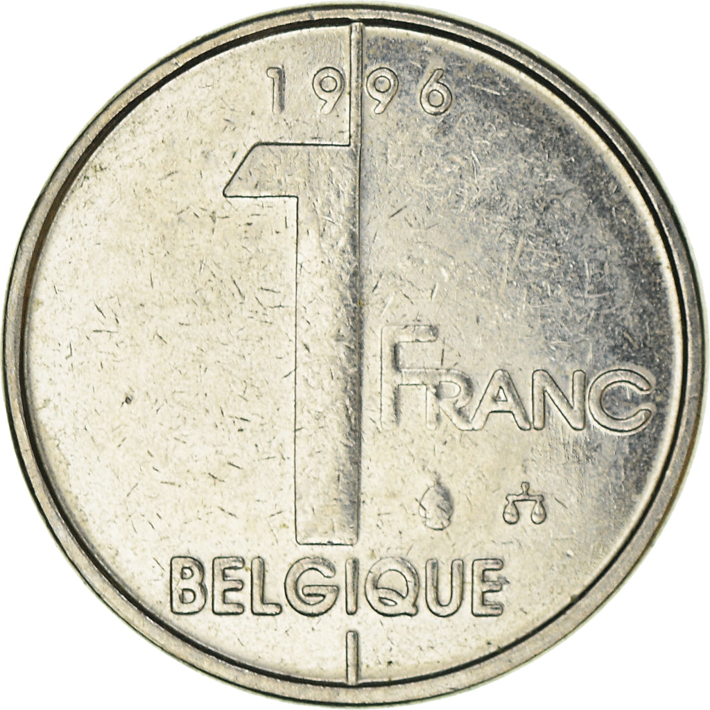 Moneta, Belgio, Franc, 1996