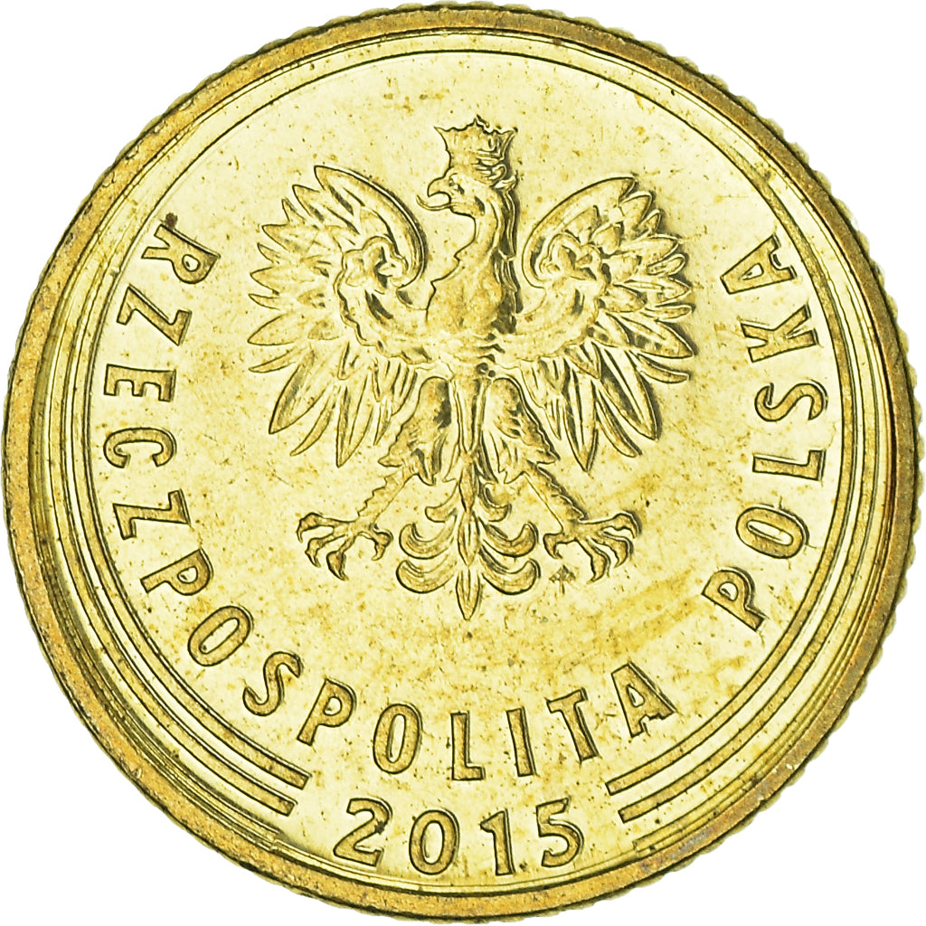 Monnaie, Pologne, Grosz, 2015