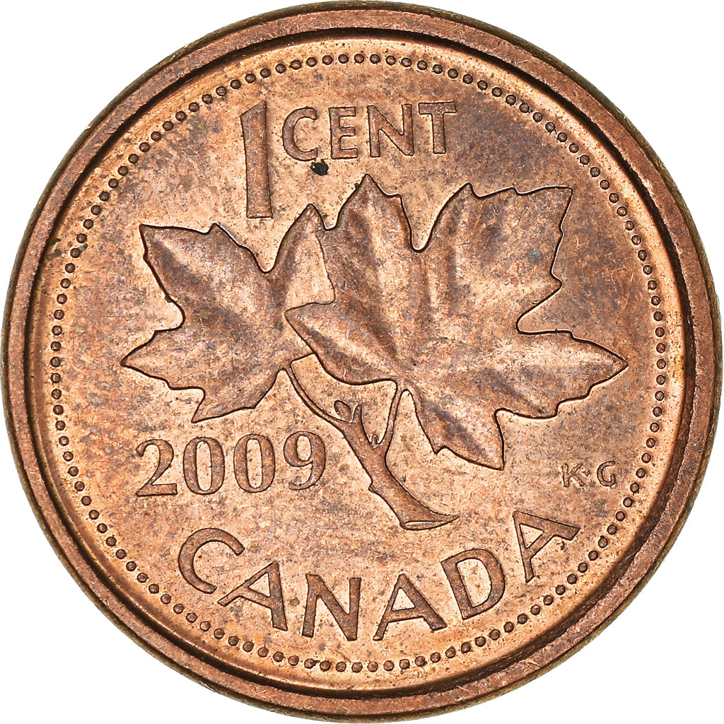 Moneta, Canada, Cent, 2009
