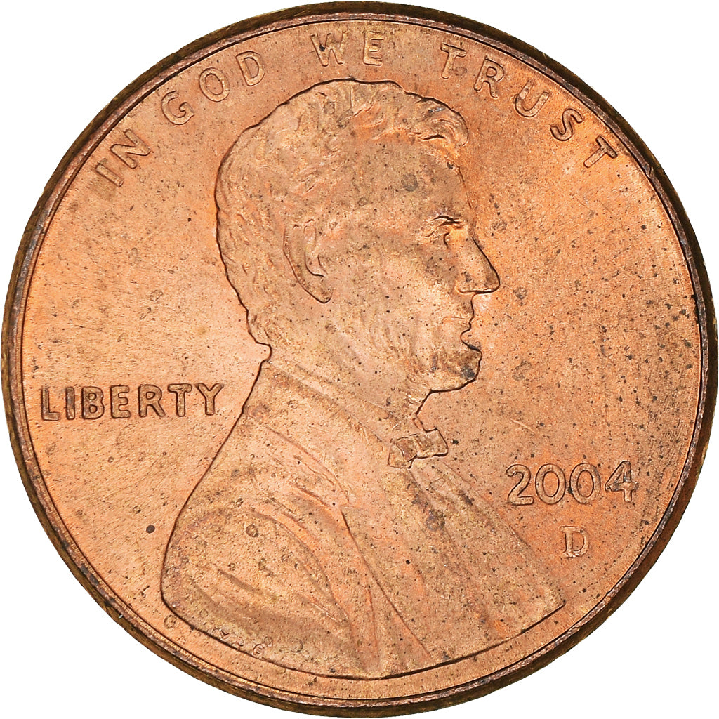Moneta, Stati Uniti, Cent, 2004