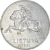 Moneda, Lituania, 5 Centai, 1991