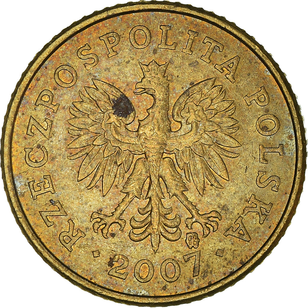Moeda, Polónia, Grosz, 2007