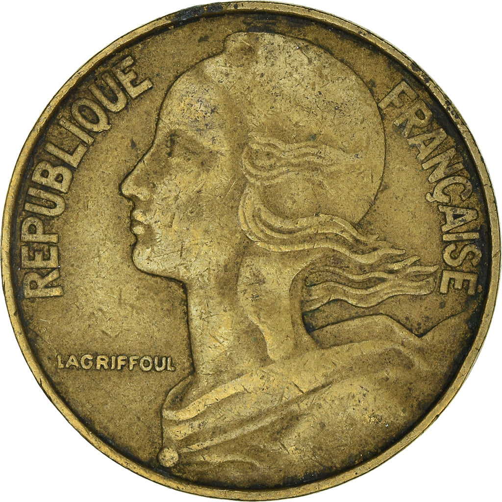 Münze, Frankreich, 20 Centimes, 1975