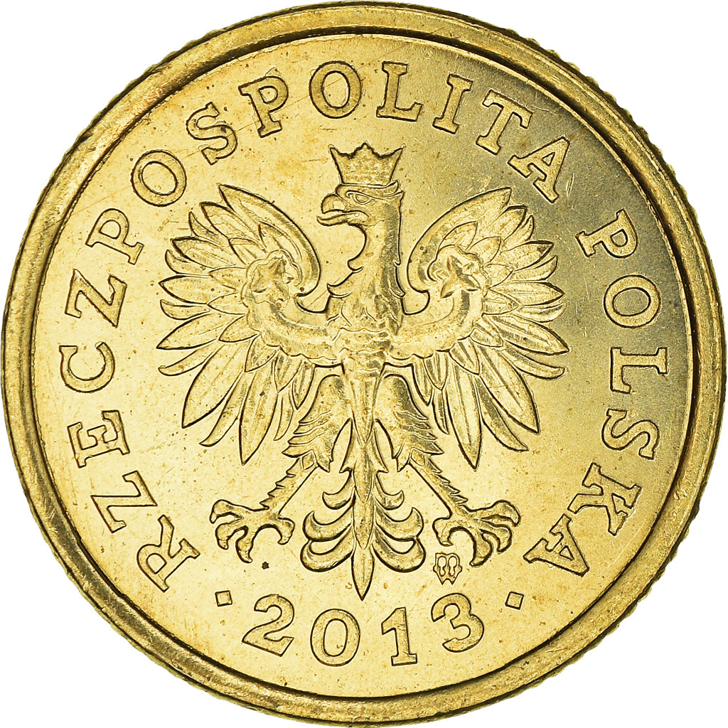 Moneta, Polonia, 5 Groszy, 2013