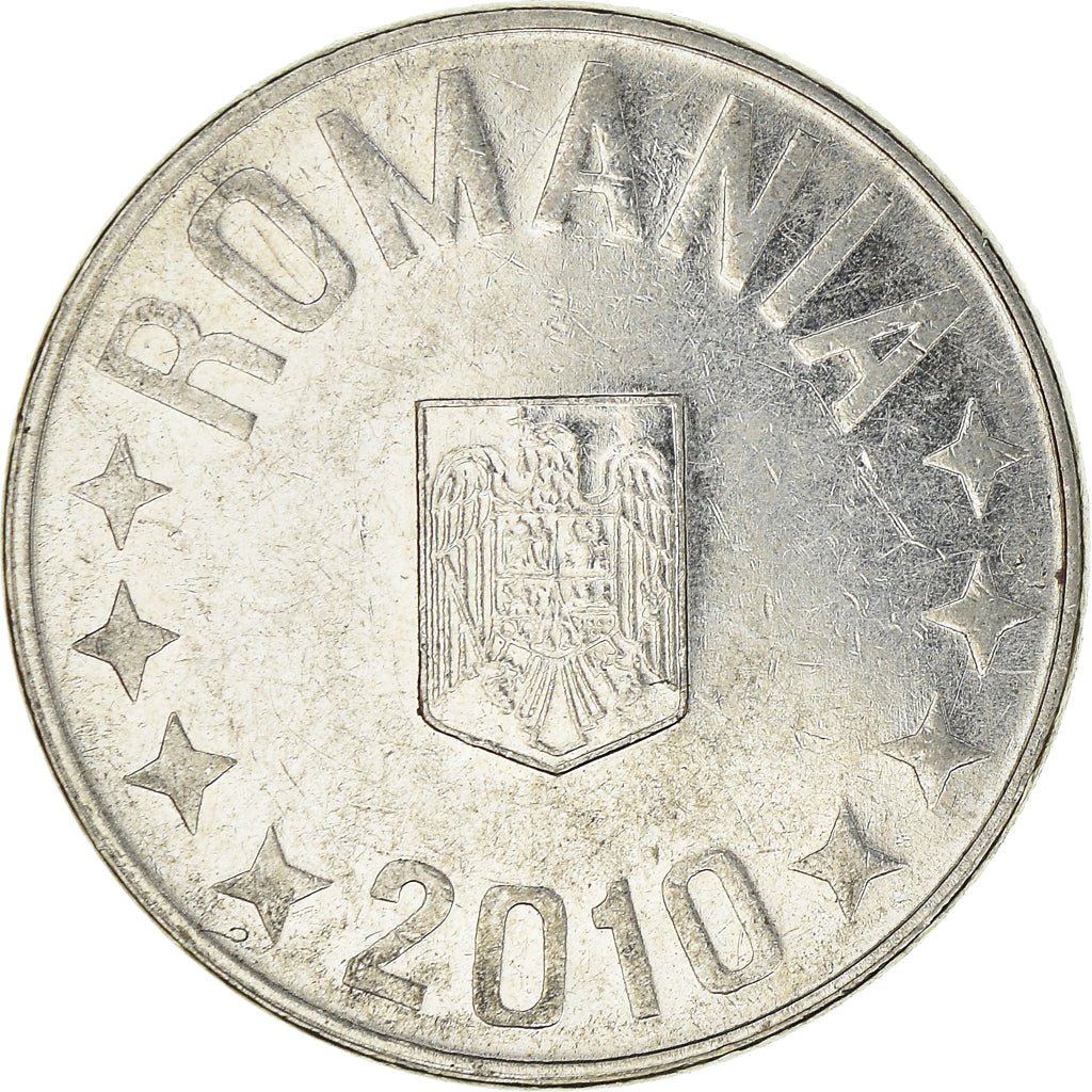 Monnaie, Roumanie, 10 Bani, 2010