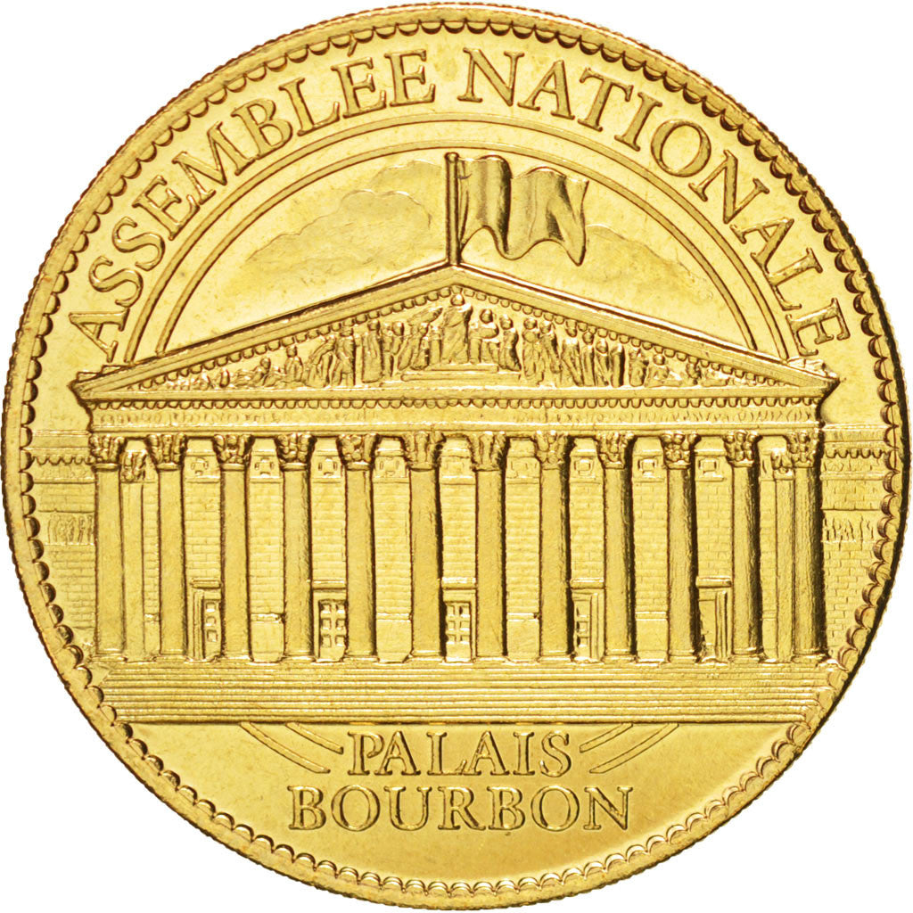 France, Token, Tourist Token, Assemblée Nationale, Palais Bourbon, 2010, Arthus