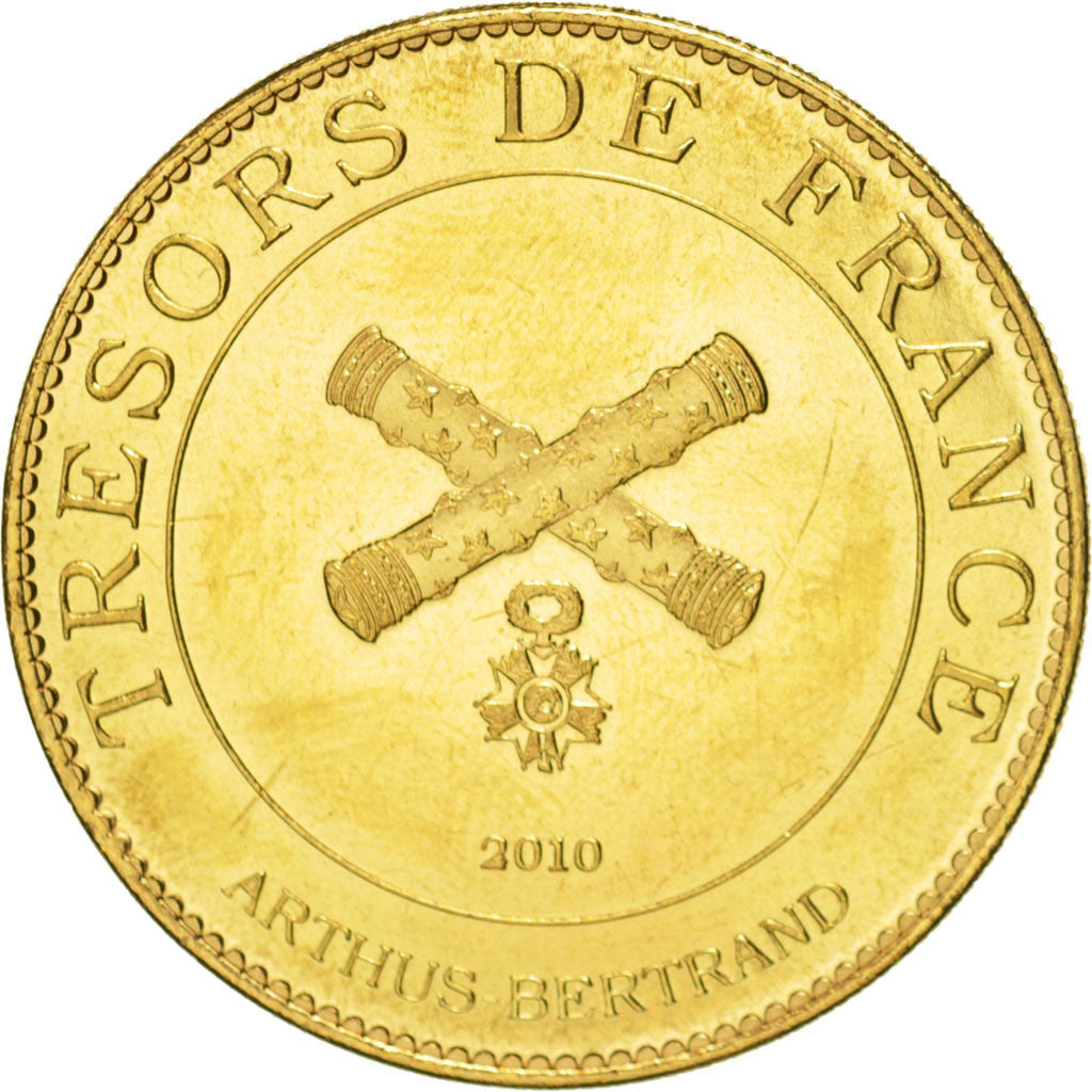 France, Token, Tourist Token, Assemblée Nationale, Palais Bourbon, 2010, Arthus