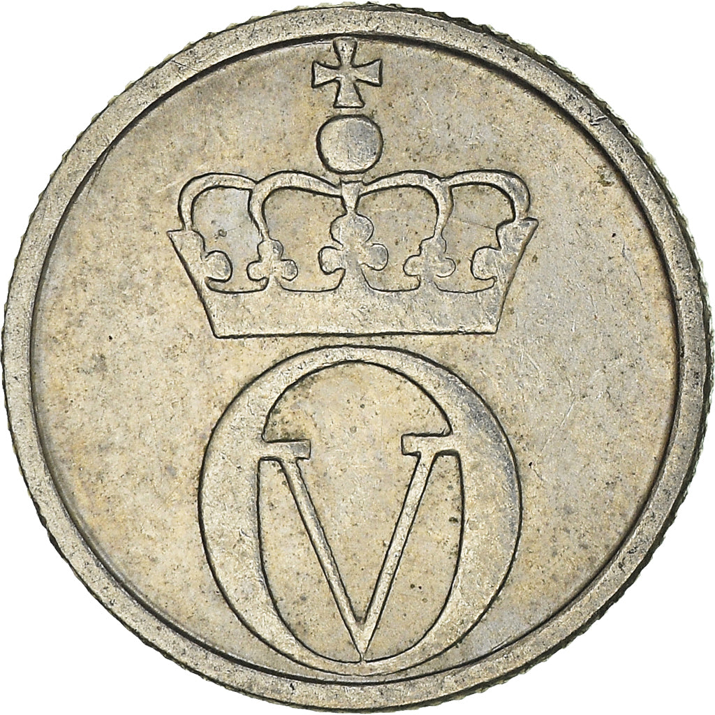 Münze, Norwegen, 10 Öre, 1965