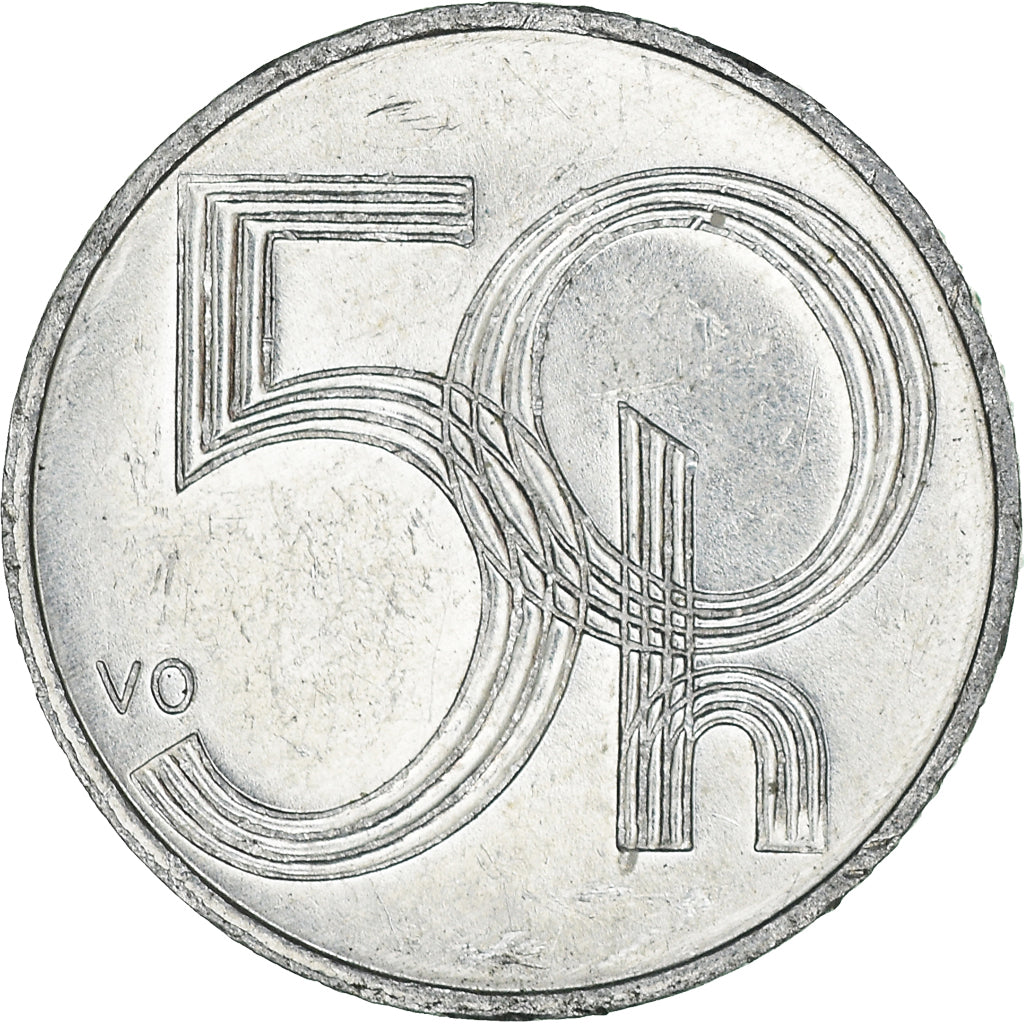 Moeda, República Checa, 50 Haleru, 2006
