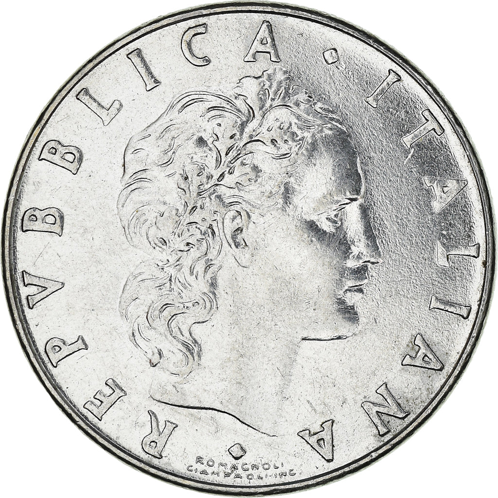 Coin, Italy, 50 Lire, 1977