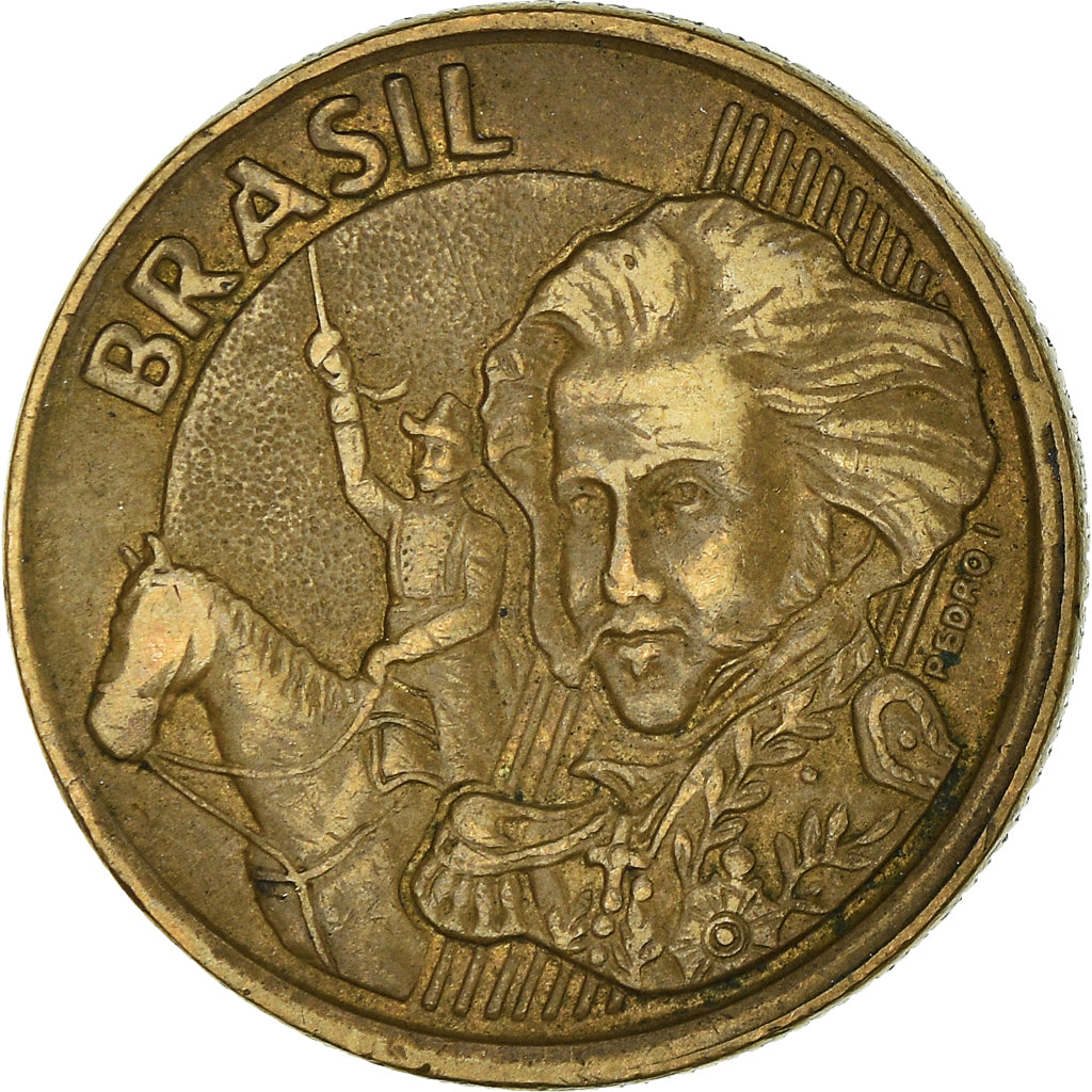 Moneda, Brasil, 10 Centavos, 2002