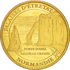 Tourist Token, Falaises d'Etretat, Normandie, 2007, MS(63), Arthus Bertrand