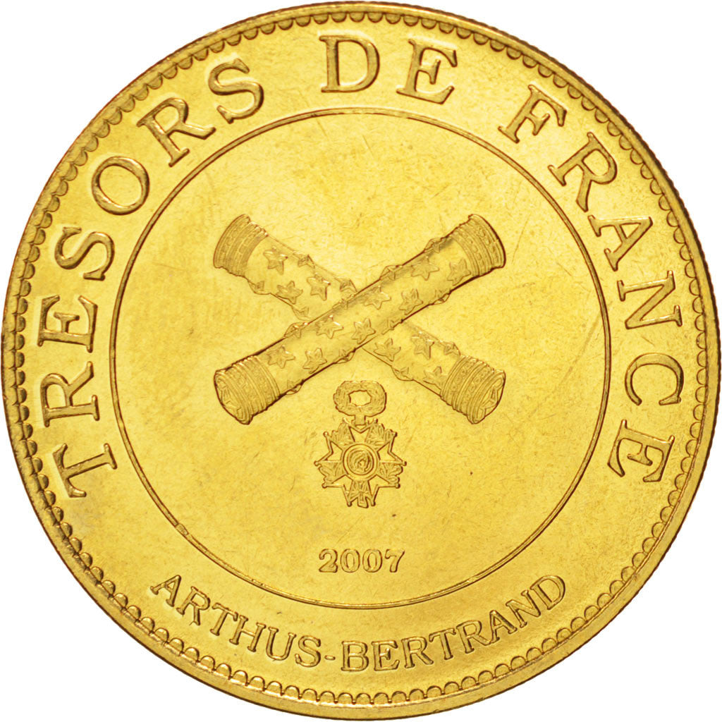Tourist Token, Falaises d'Etretat, Normandie, 2007, MS(63), Arthus Bertrand