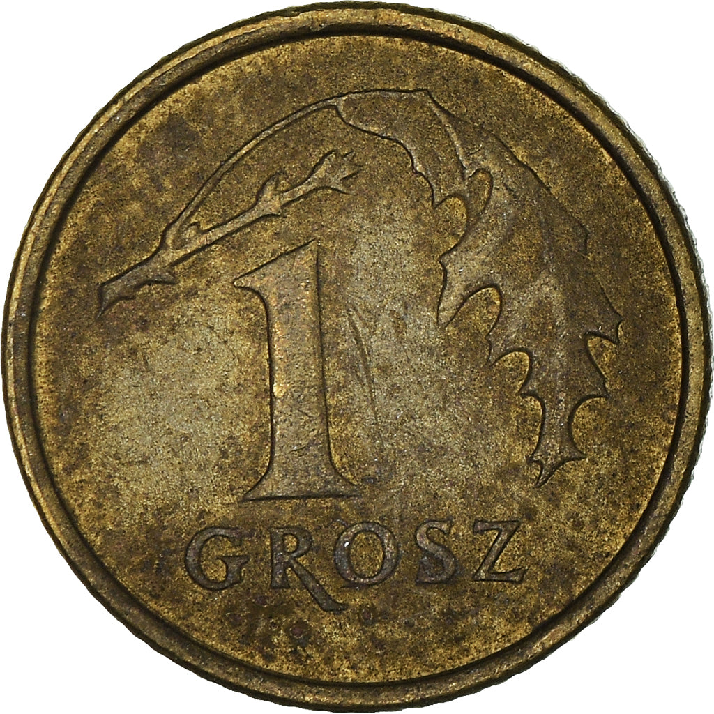 Moneta, Polonia, Grosz, 2007