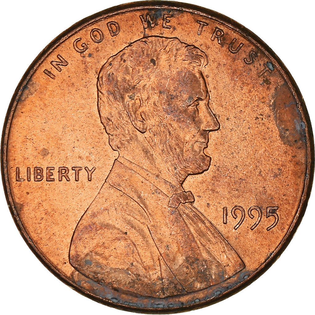 Münze, Vereinigte Staaten, Cent, 1995