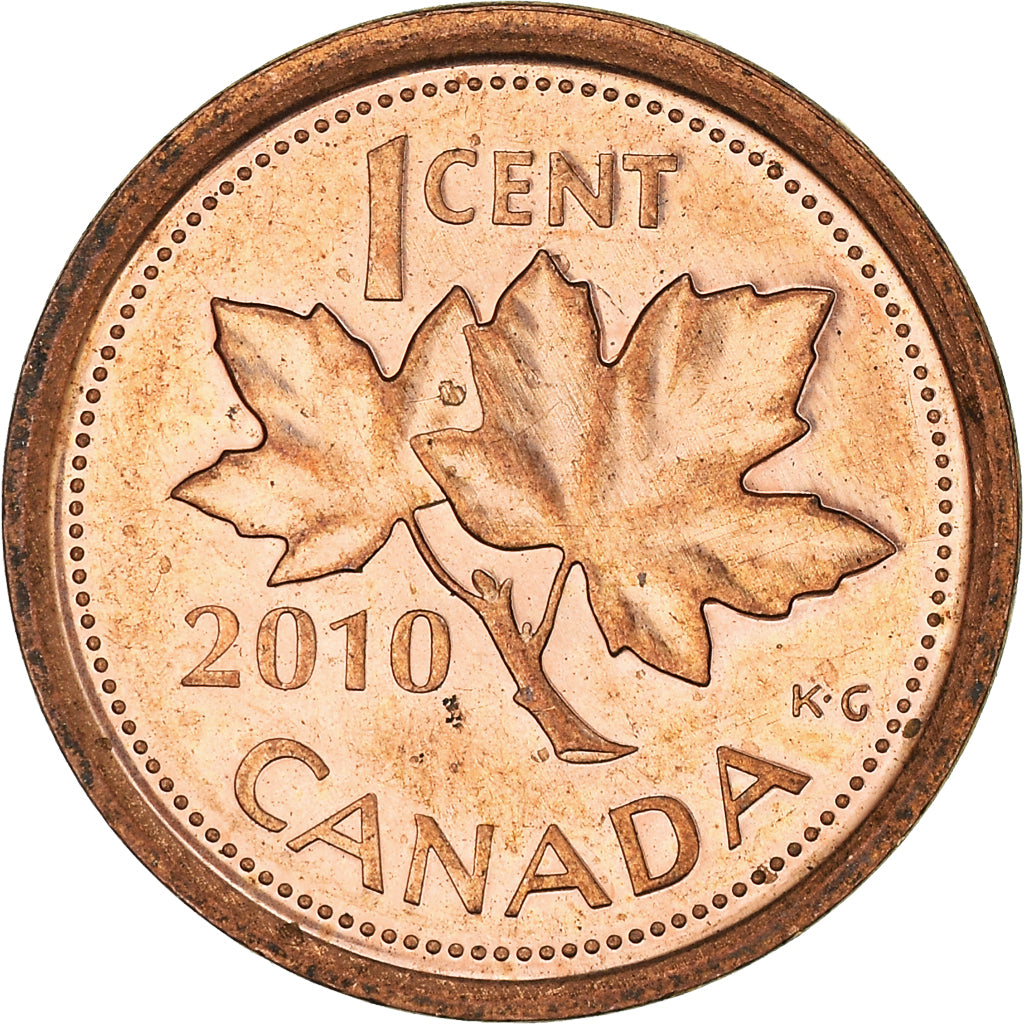 Moneta, Canada, Cent, 2010