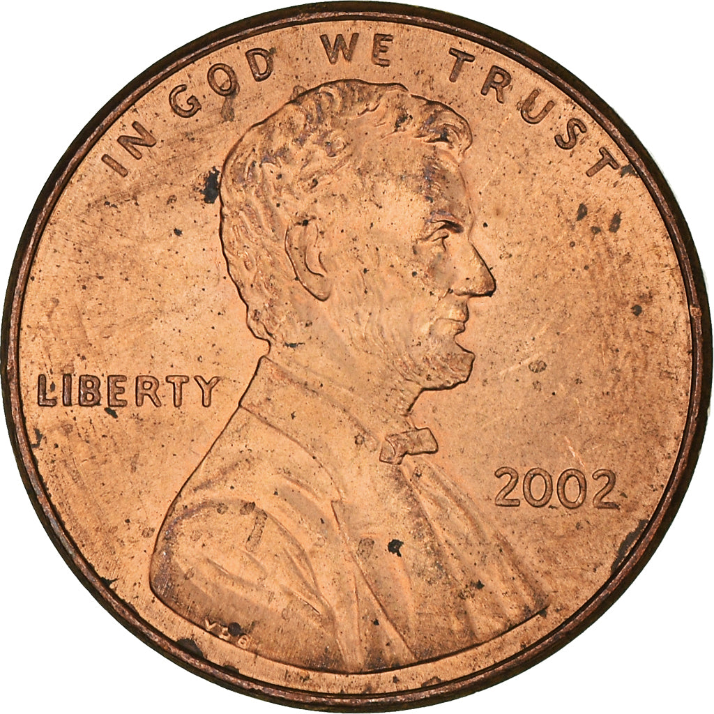 Münze, Vereinigte Staaten, Cent, 2002