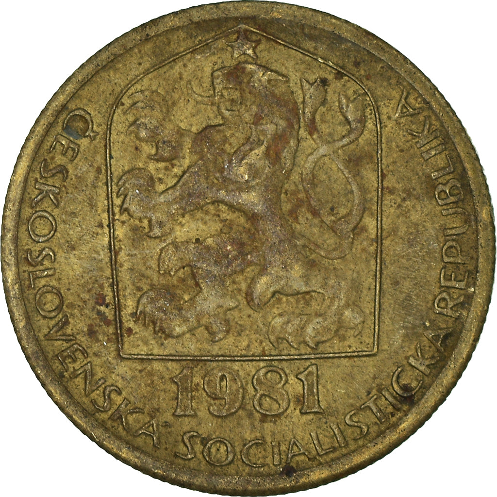 Moneda, Checoslovaquia, 20 Haleru, 1981