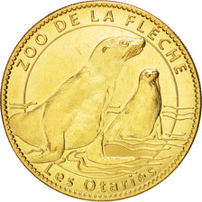 Tourist Token, Zoo de la Flèche, les Otaries, 2010, MS(63), Arthus Bertrand
