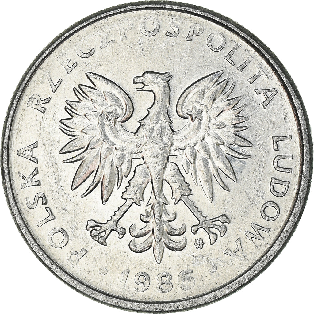 Coin, Poland, 50 Groszy, 1986