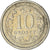 Moneta, Polonia, 10 Groszy, 2001