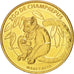 Tourist Token, Zoo de Champrepus, Maki Catta, 2010, MS(63), Arthus Bertrand